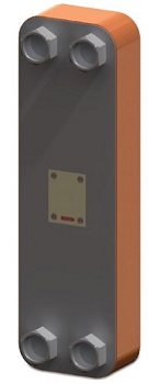 Паяный теплообменник HYDAC HEX S722-120