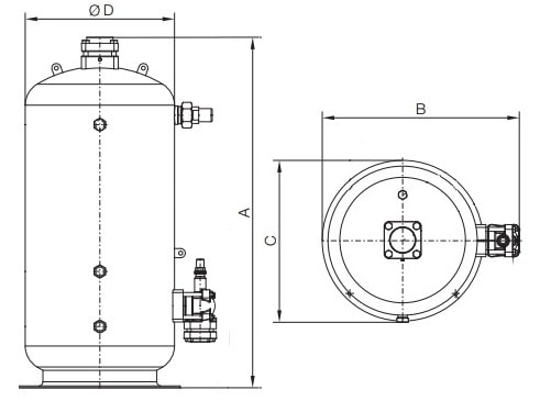 Кожухотрубный теплообменник BITZER FS302